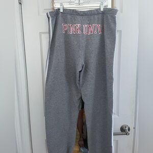 VS Pink Y2K grey sweatpants size M/L